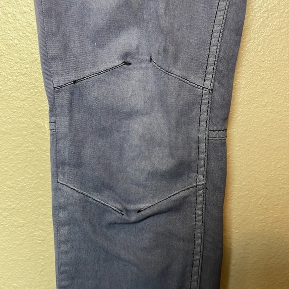Free People Pants Blue/Gray moto pants size 26‎ - Picture 4 of 11